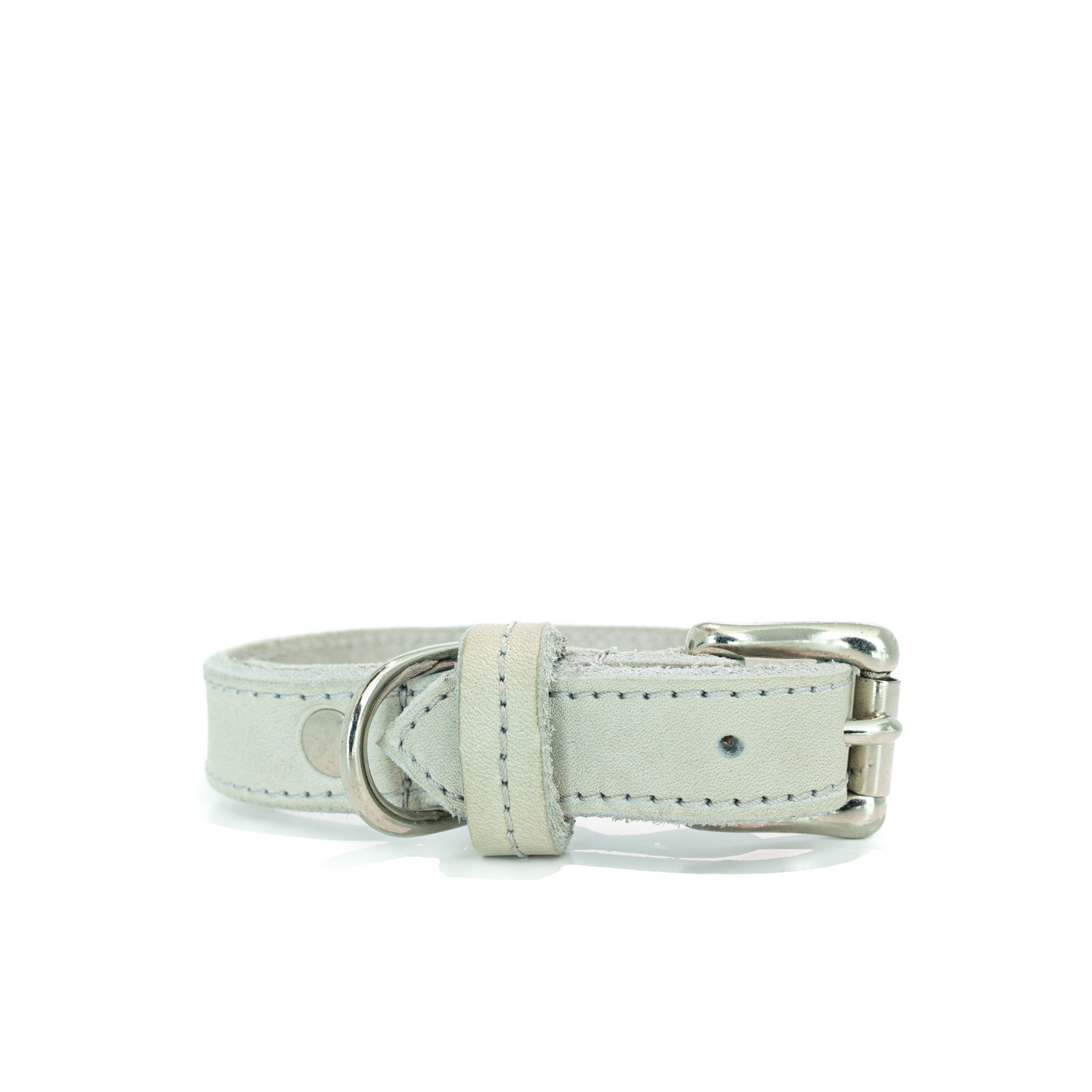 Halsband leder natural