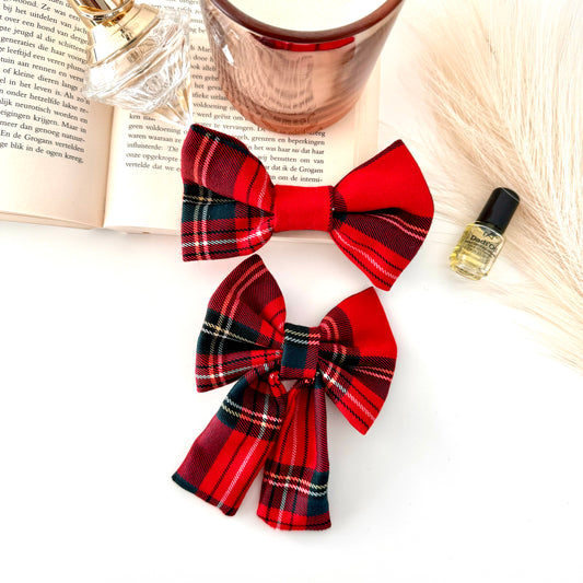 Dog bow scottish diamond