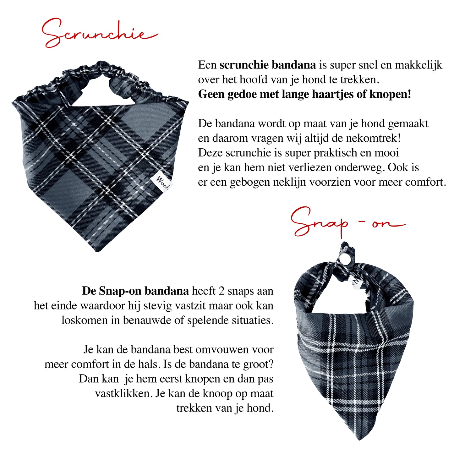 Bandana - Schotse ruit