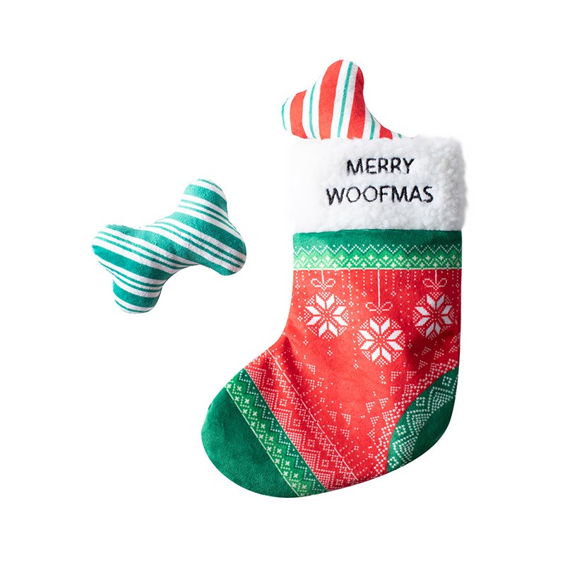 Merry Woofmas kerstsok